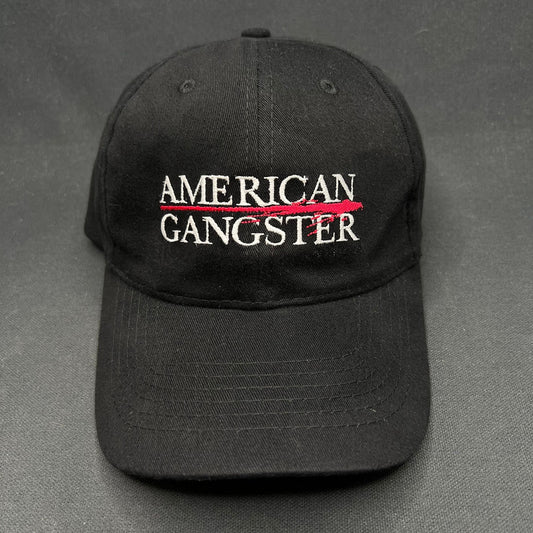 2007 American Gangster Movie Promo Strapback Hat Black Denzel Washington