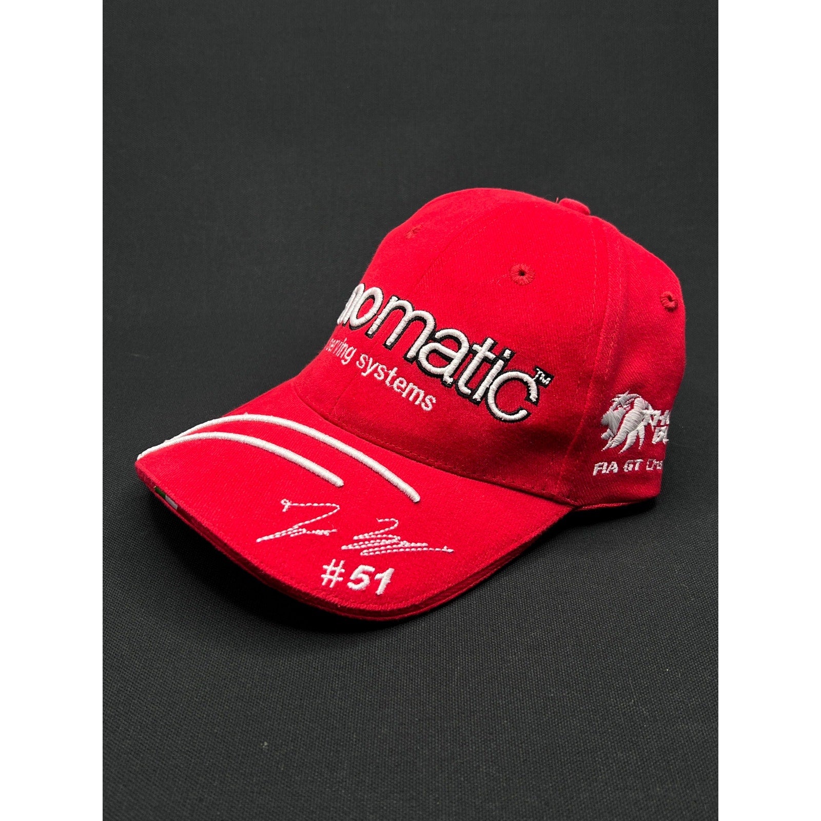 Enomatic Ferrari Racing Hat – Thomas Biagi #51 FIA GT Champion Strap back