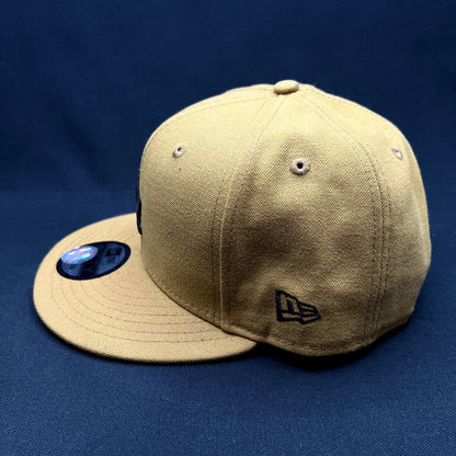 New Era LA Dodgers 1981 World Series Tan Brown 9FIFTY Snapback Hat