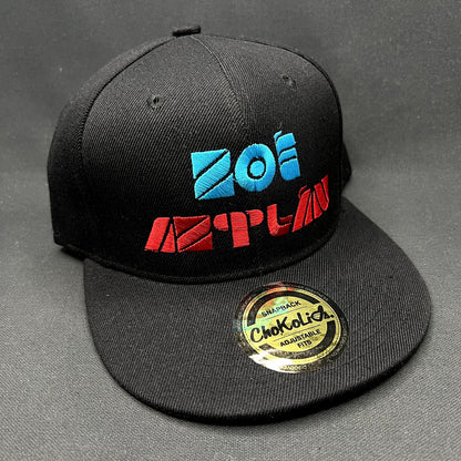 Zoé Aztlán Album Snapback Hat Black Chokolids Mexican Rock Band Cap