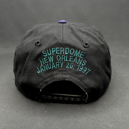 Vintage 1997 Super Bowl XXXI New Era Snapback Hat Superdome