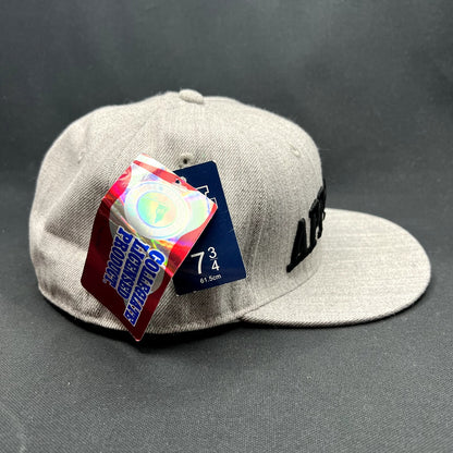App State Mountaineers Fitted Hat 7 3/4 Gray W Republic NCAA