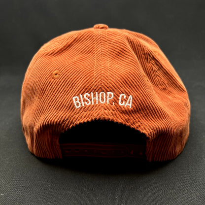 Mountain Rambler Brewing Corduroy Snapback Hat Retro Rope Cap