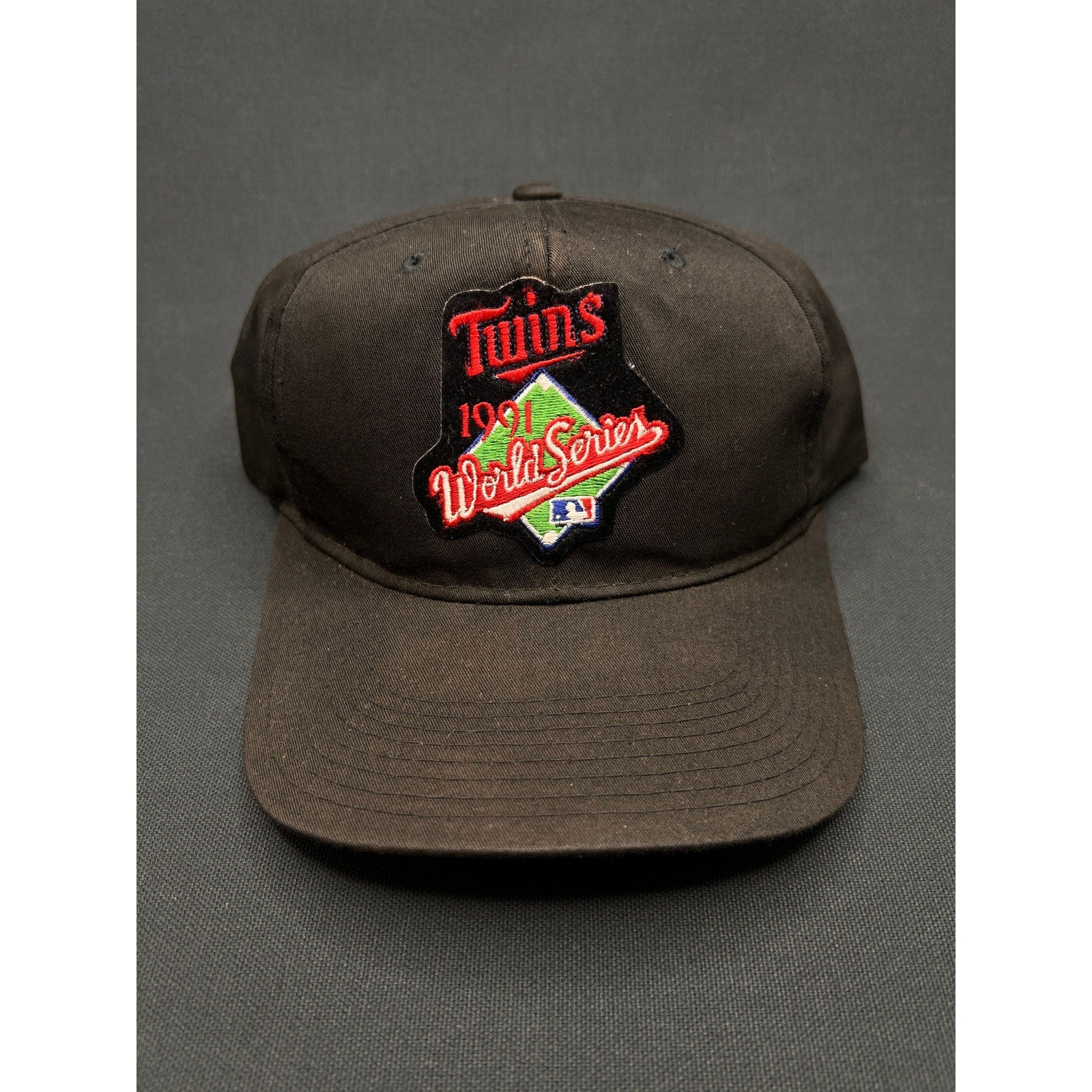 Vintage 1991 Minnesota Twins World Series Hat MLB Snapback Made in Korea