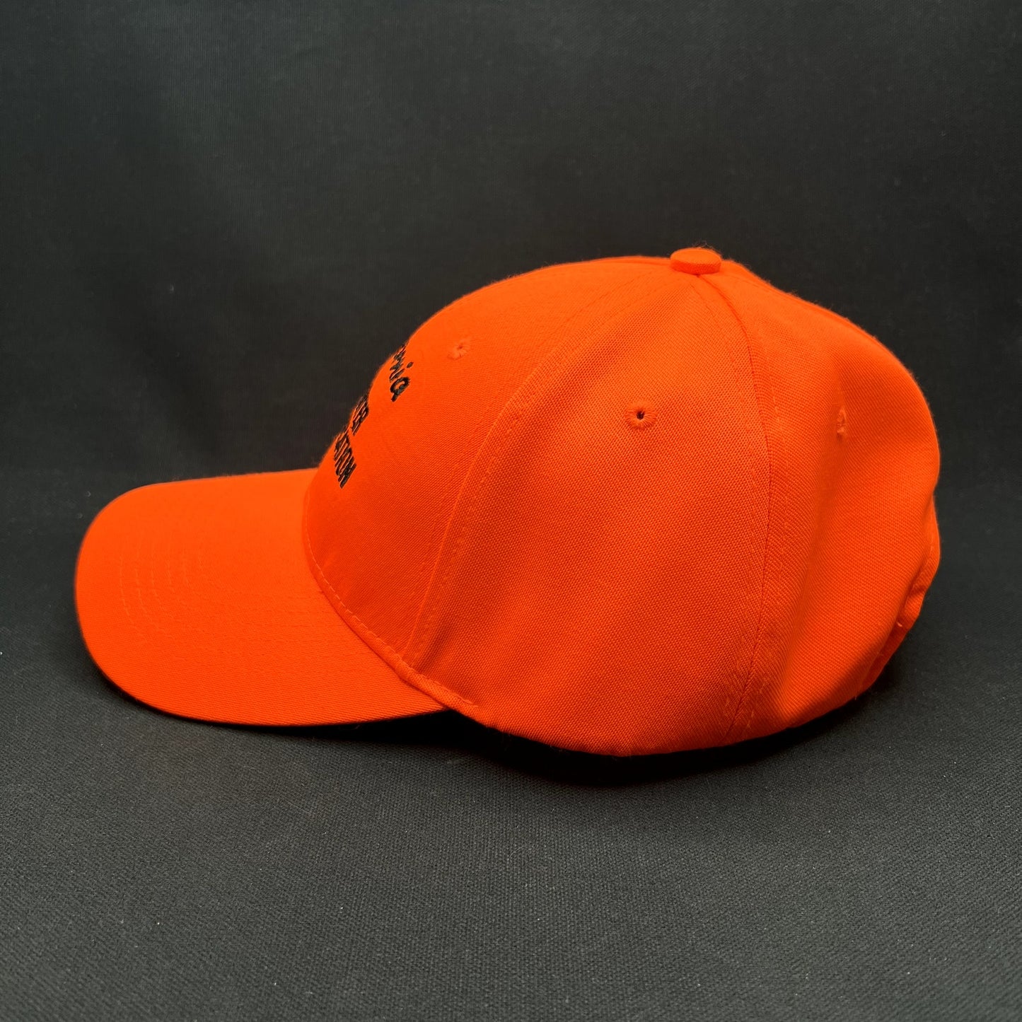 California Hunter Education Blaze Orange Hunting Safety Cap Hat
