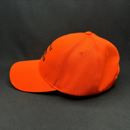 California Hunter Education Blaze Orange Hunting Safety Cap Hat