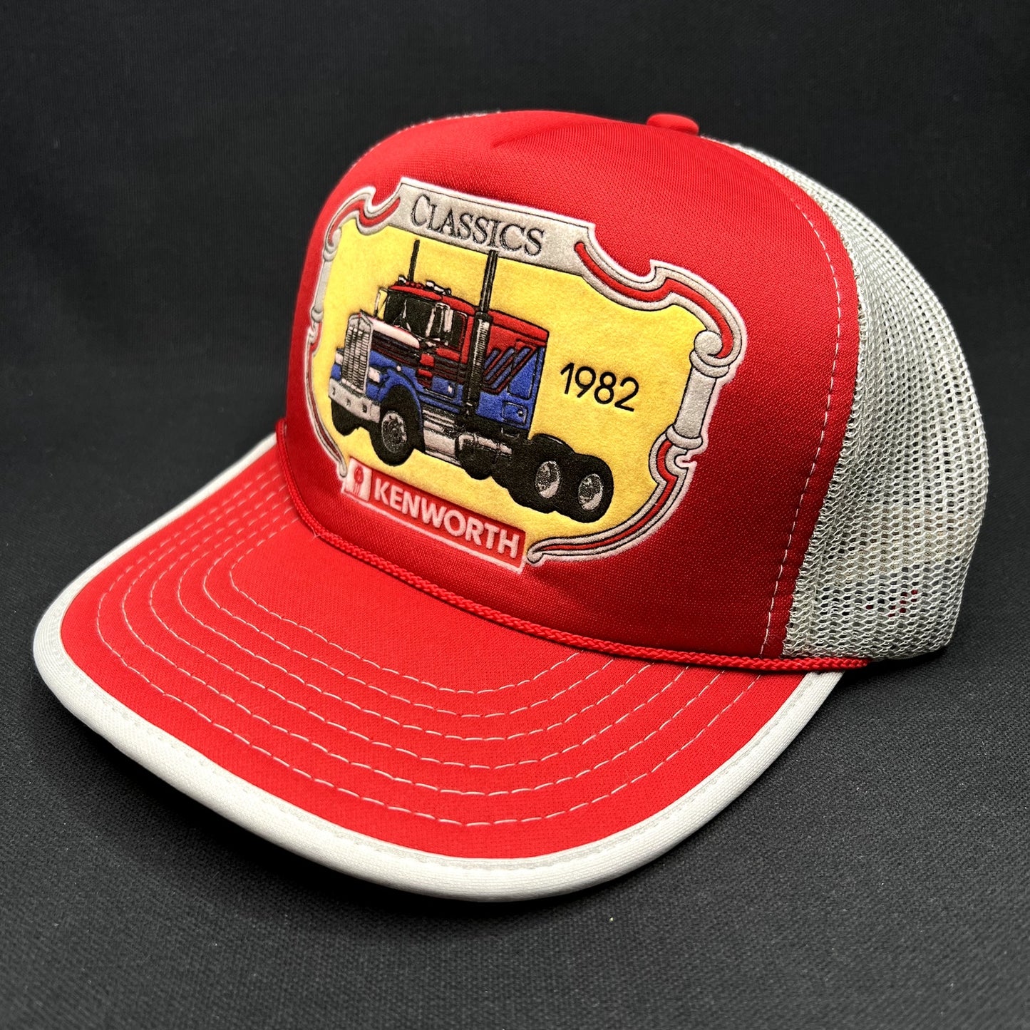 Vintage 90s Kenworth Trucks Trucker Hat Snapback Classics 1982 Peter Cap