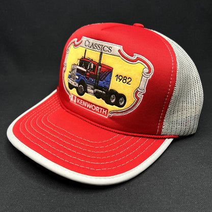 Vintage 90s Kenworth Trucks Trucker Hat Snapback Classics 1982 Peter Cap