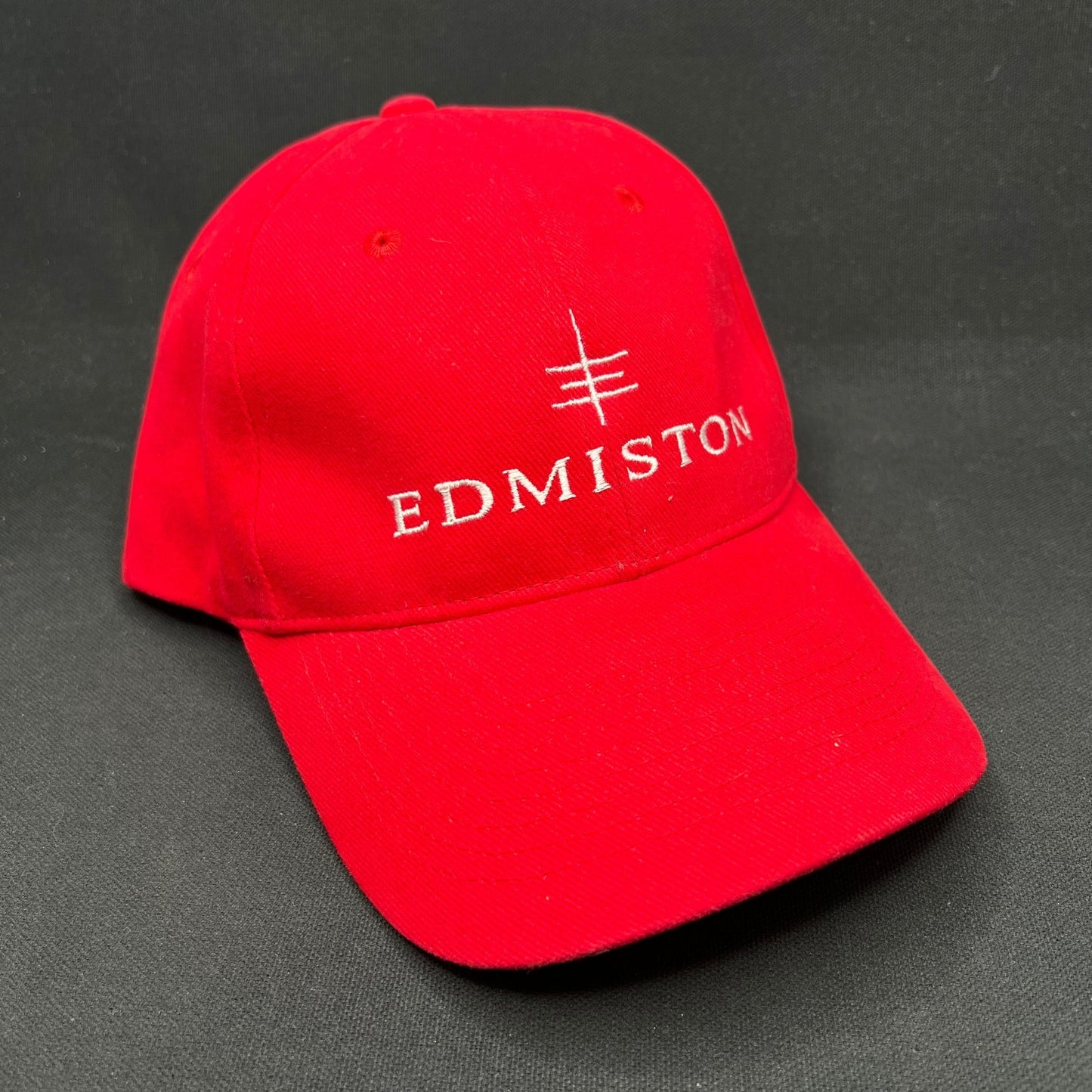 Edmiston Yachting Monaco Red Snapback Hat Luxury Yacht Crew Cap