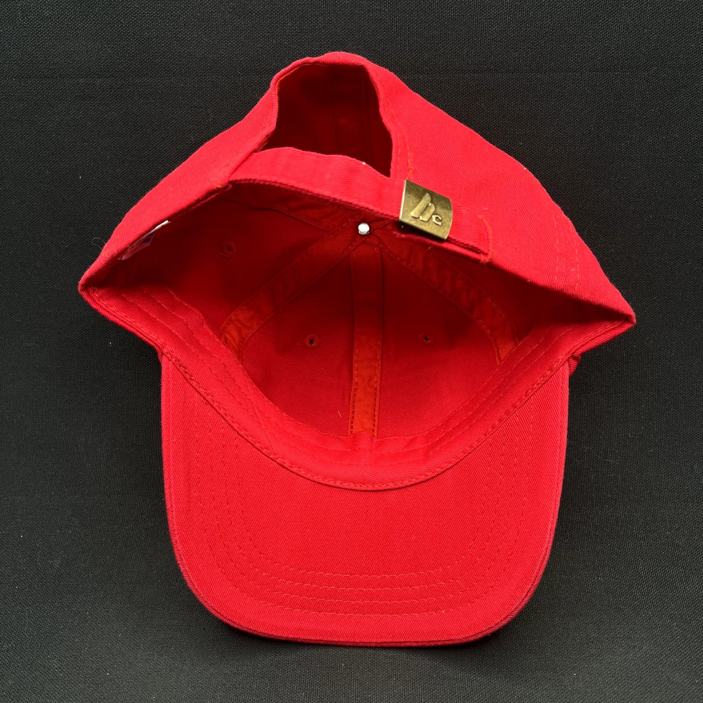 Quest Kodiak Clay Lacy Aviation Strapback Hat Red Bear Aircraft Pilot Cap