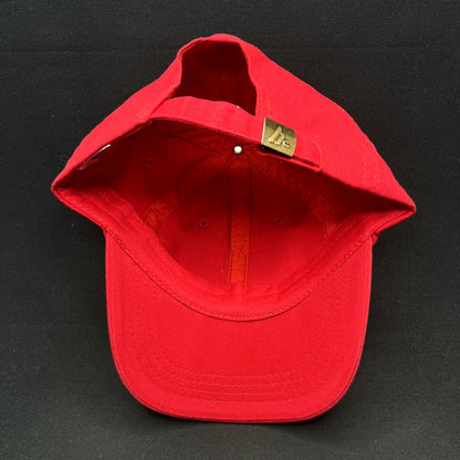 Quest Kodiak Clay Lacy Aviation Strapback Hat Red Bear Aircraft Pilot Cap