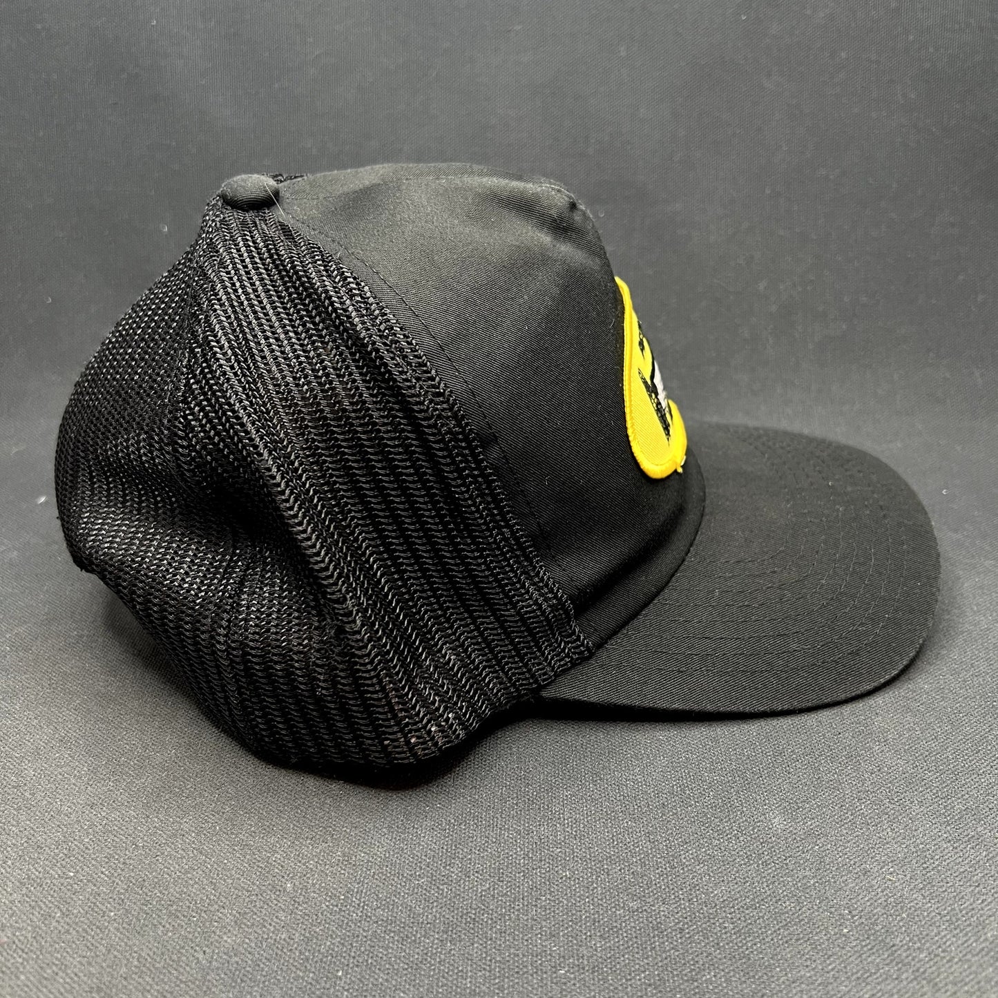 Vintage Petroleum Helicopters Snapback Trucker Hat Black Mesh Oilfield Aviation