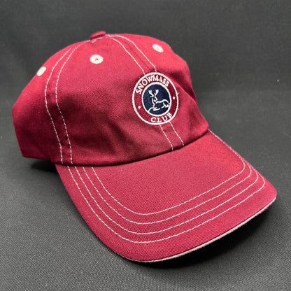 Retro Snowmass Club Imperial Strapback Hat Aspen Colorado