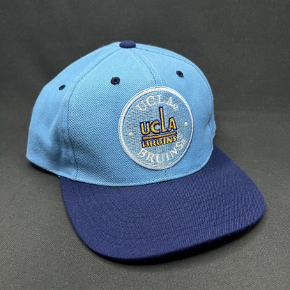 Vintage UCLA Bruins Snapback Hat AJD Blue NCAA Logo Cap