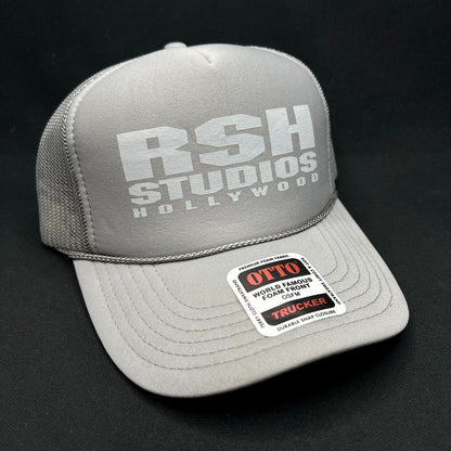 RSH Studios Hollywood Trucker Hat Gray OTTO Snapback Cap