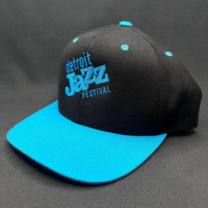 Vintage Detroit Jazz Festival Snapback Hat Yupoong Classics