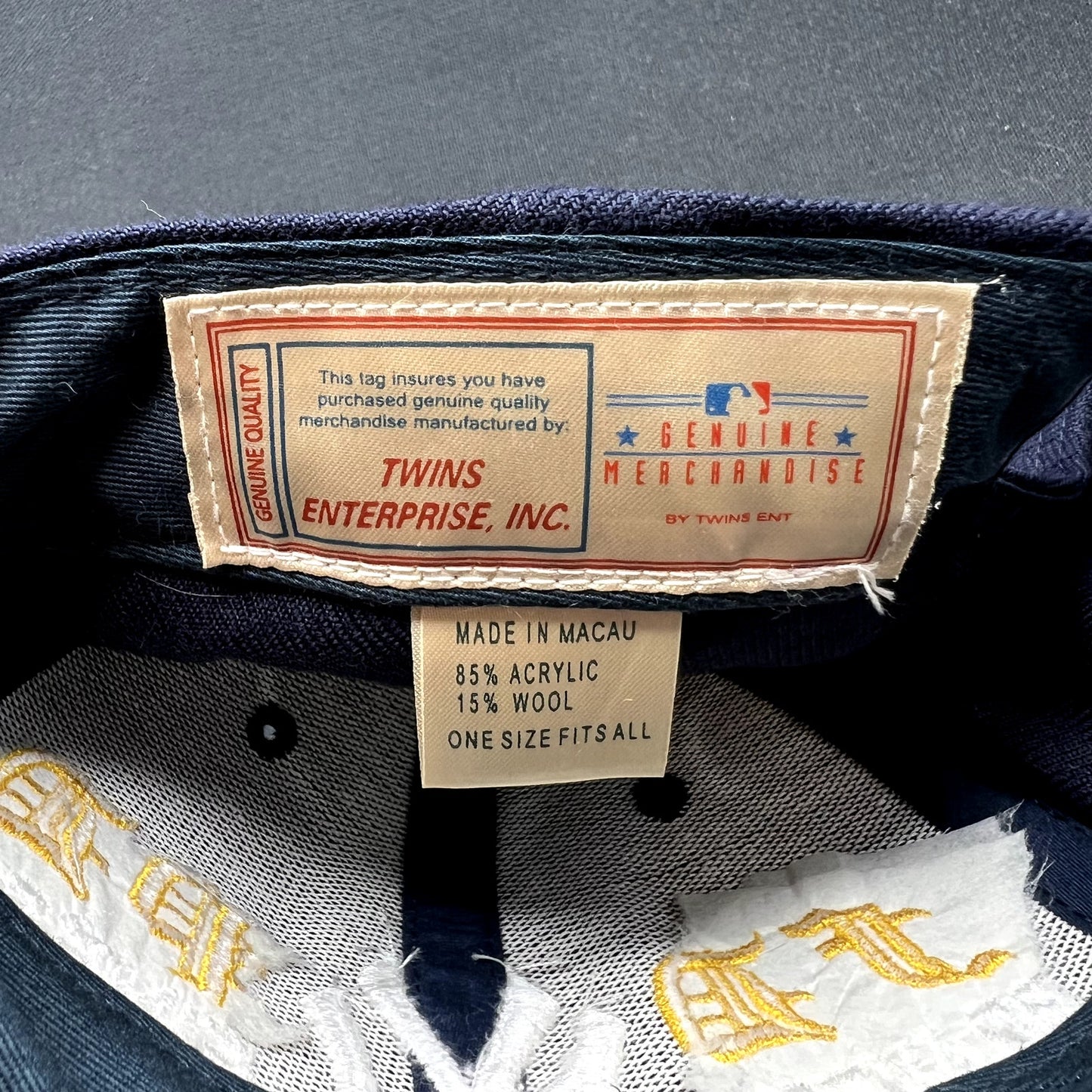 Vintage New York Yankees FDNY NYPD Twins Enterprise Snapback Hat MLB Fire Police