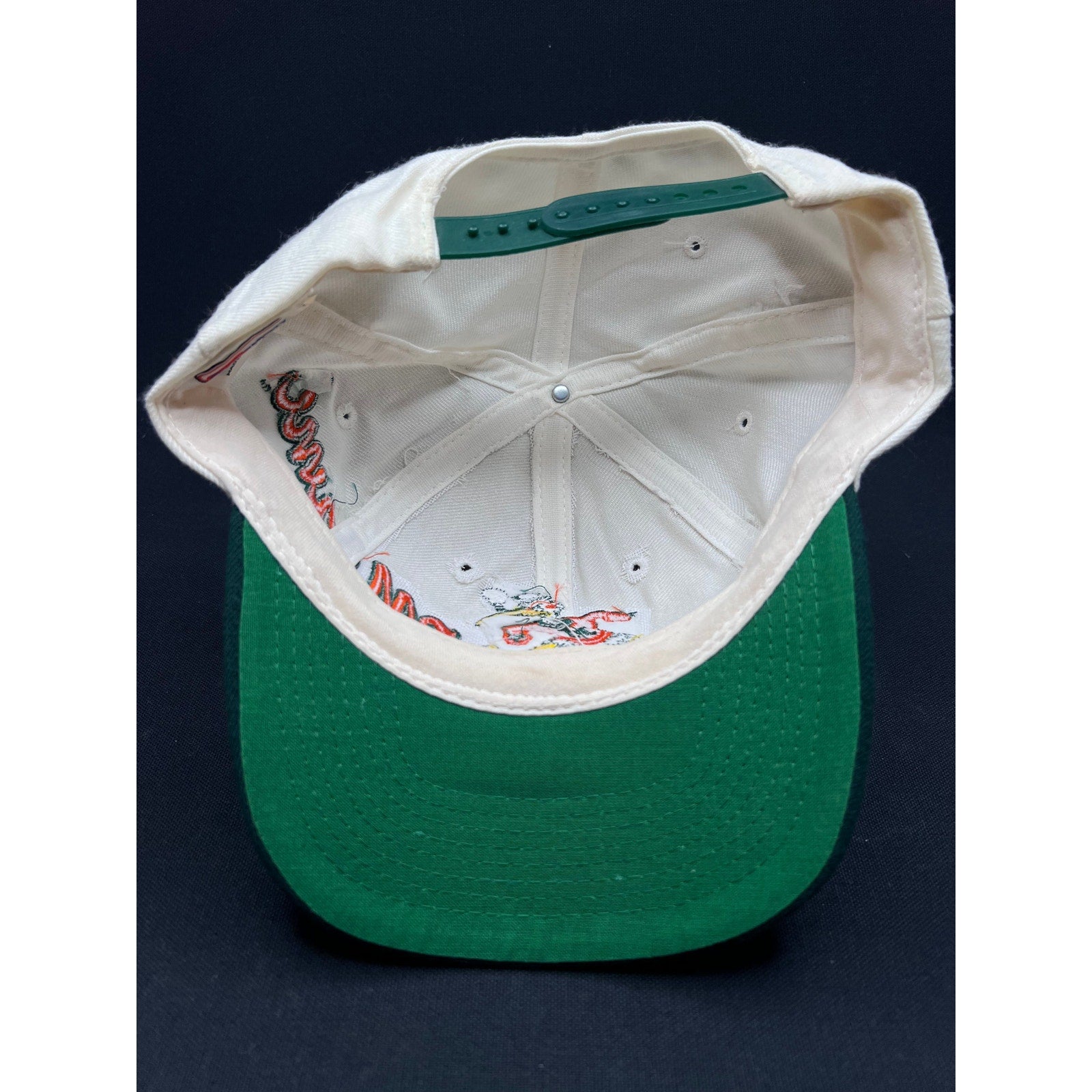 Vintage Miami Hurricanes Apex One Varsity Snapback – Ibis Logo, Made in Taiwan