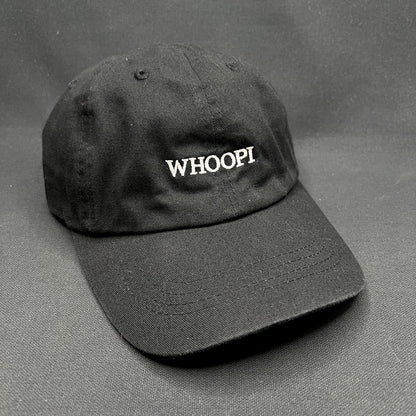 Whoopi Goldberg Strapback Hat Black Organic Cotton Dad Cap
