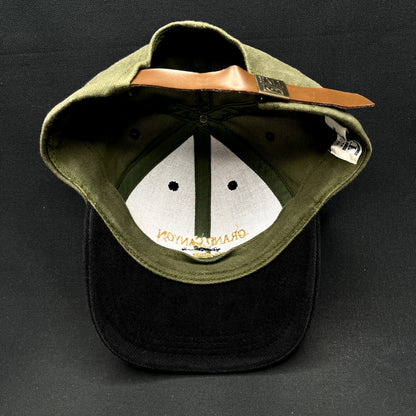 Vintage Grand Canyon Squire Inn Strapback Hat EMI Leather Strap Arizona