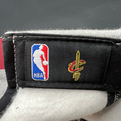 Mitchell & Ness Cavaliers Snapback Hat NBA Script Gray Red