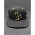 Rare 2015 Toronto Raptors x OVO Mitchell & Ness Snapback – Black & Gold Owl Edition