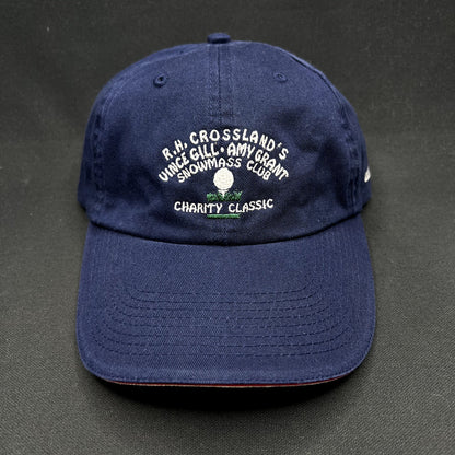 Vintage Vince Gill Amy Grant Snowmass Club Charity Classic Strapback Hat Golf