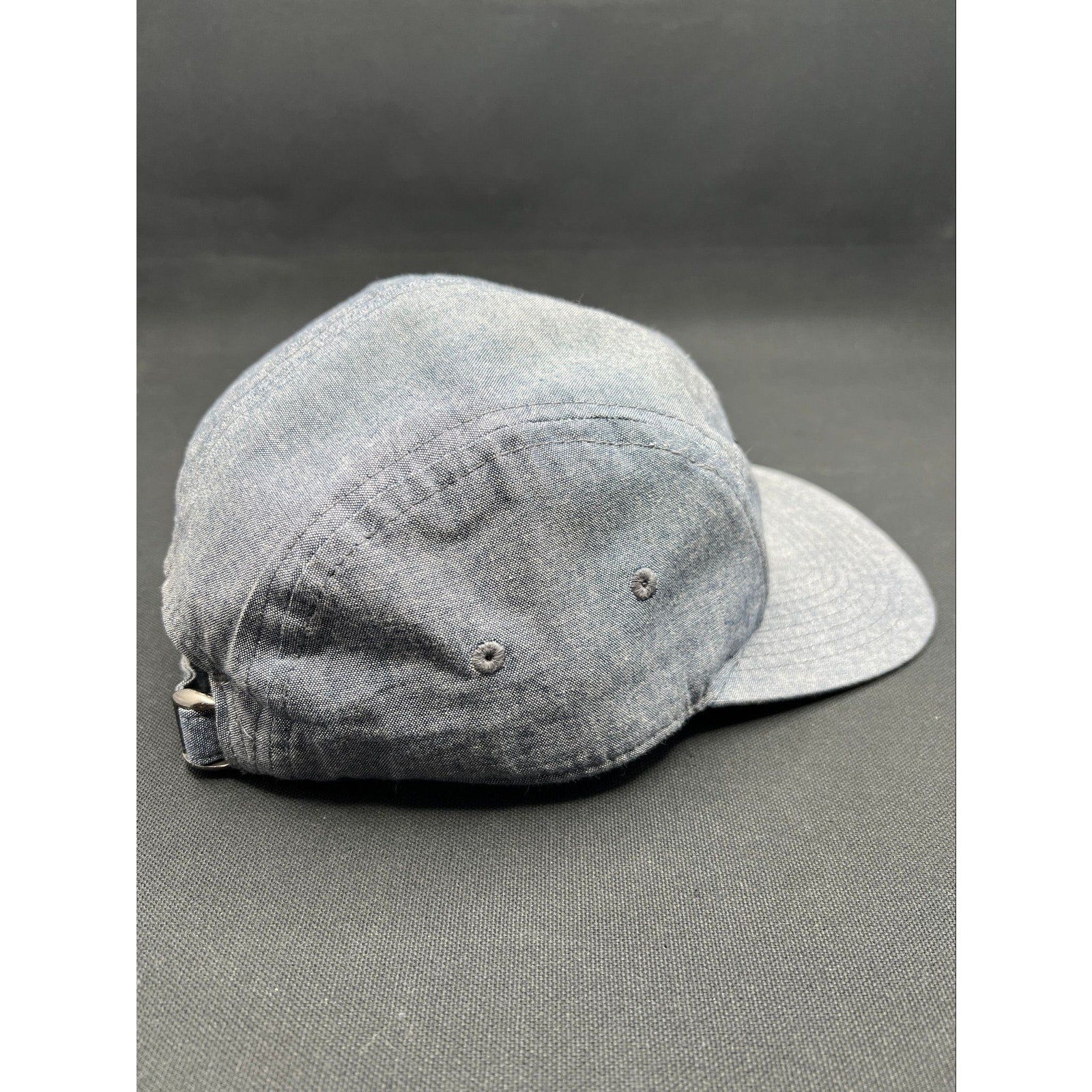 Oakley “Science Wrapped in Art” 5-Panel Cap – Light Denim Chambray Adjustable