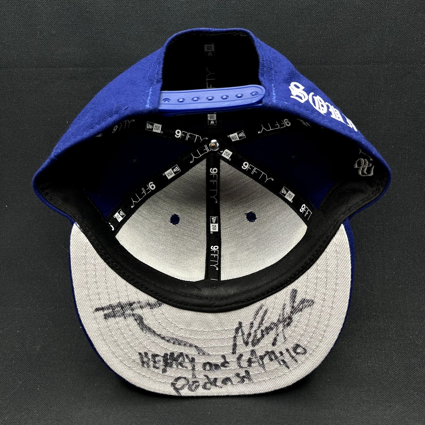 Henry & Camilo Podcast New Era 9FIFTY Los Angeles Dodgers Snapback Hat Signed