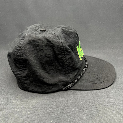 Vintage KOOL Cigarettes Snapback Hat Black Nylon Rope Cap