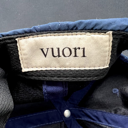 Vuori Investment In Happiness Navy Snapback Performance Hat