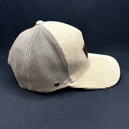 Mabula Game Lodge Corduroy Trucker Snapback Hat UFlex Safari Cap