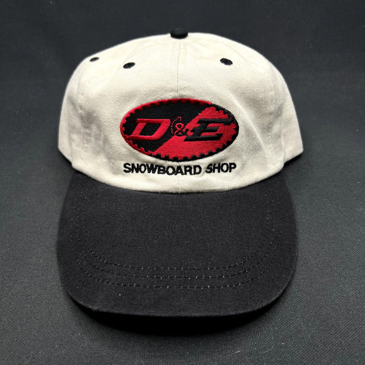 Vintage D&E Snowboard Shop Aspen Snowmass Ouray Strapback Ski Resort Hat