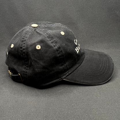 Retro Carte Blanche Napa Valley Strapback Hat Black AHEAD Vintage