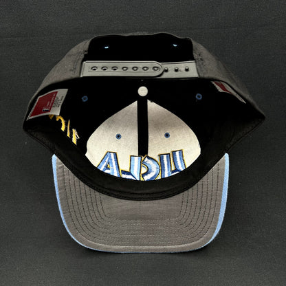 Vintage UCLA Bruins Script Snapback Hat Twins Enterprise Made in Macau