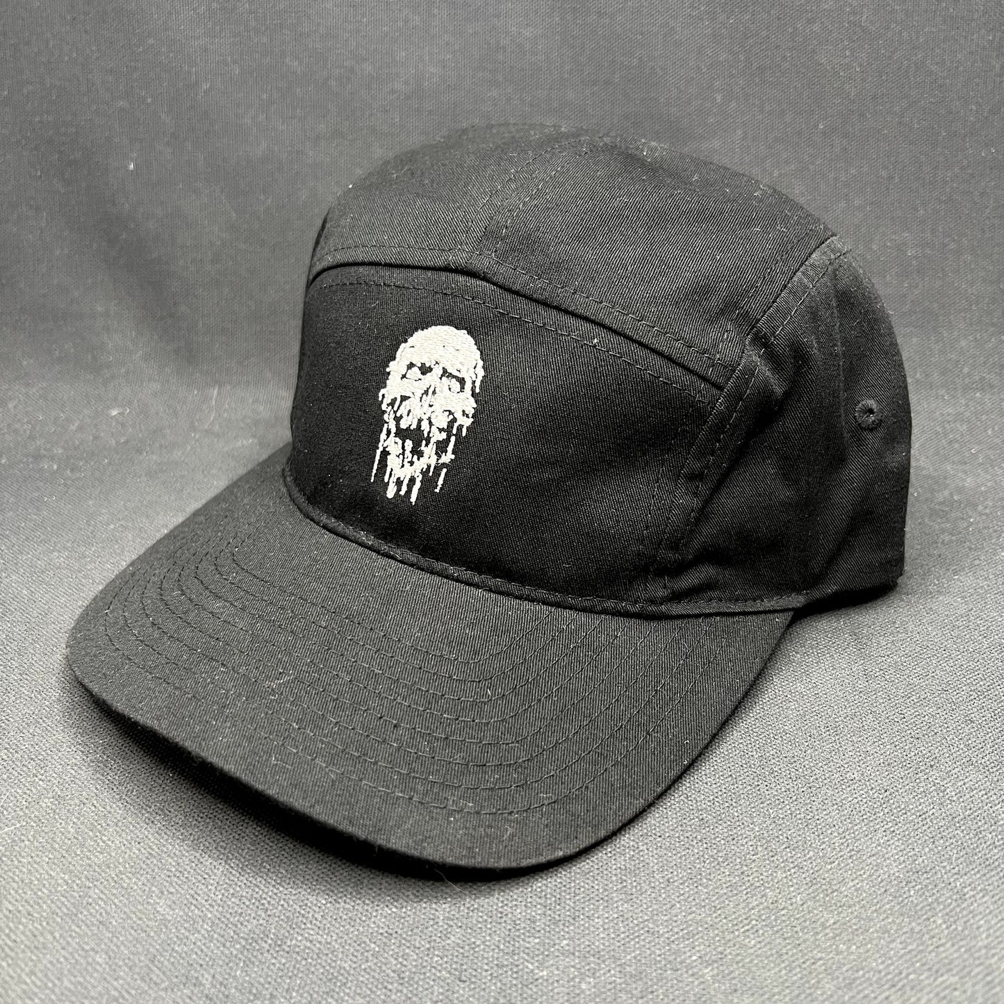 Liquid Death Murder Your Thirst Strapback Hat Black Camp Cap