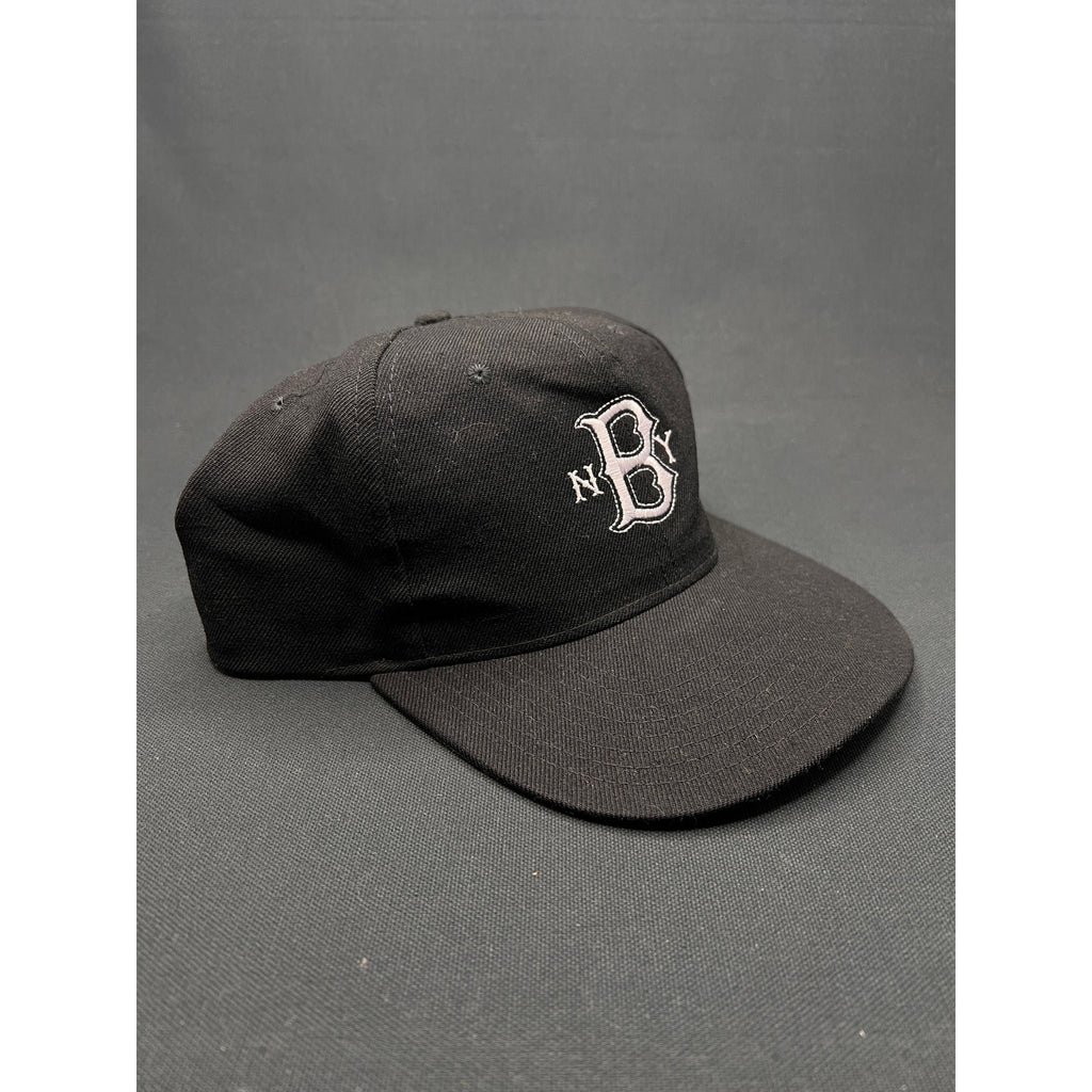Vintage Brooklyn NY Logo Snapback Hat – Speedway Wool Blend Black Cap