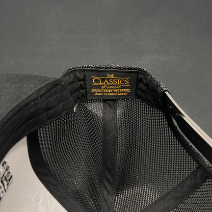 Gin & Juice by Dre & Snoop Snapback Hat – Black-on-Black Puff Embroidery Parental Advisory