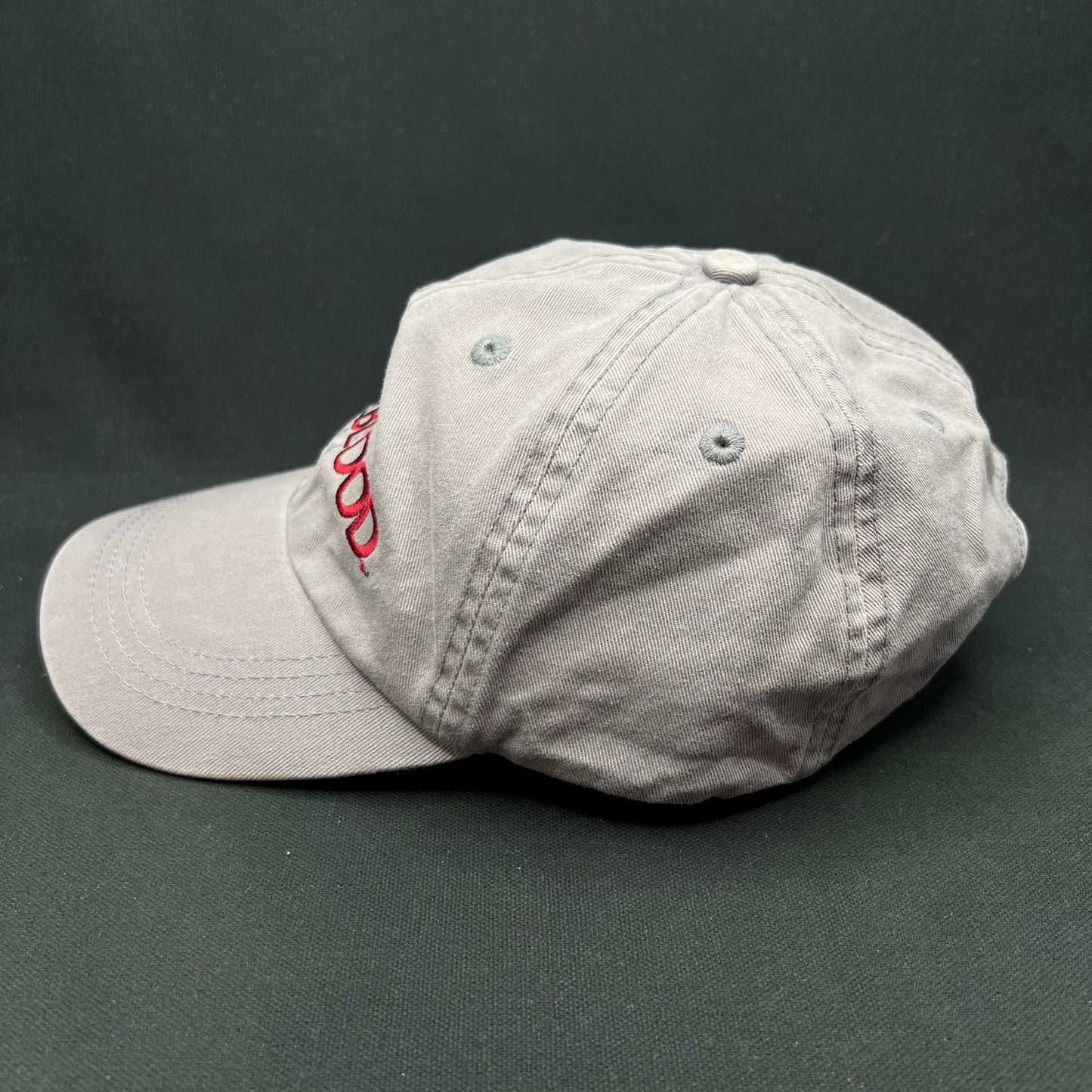 True Blood HBO Strapback Hat Gray Embroidered Logo TV Series Cap