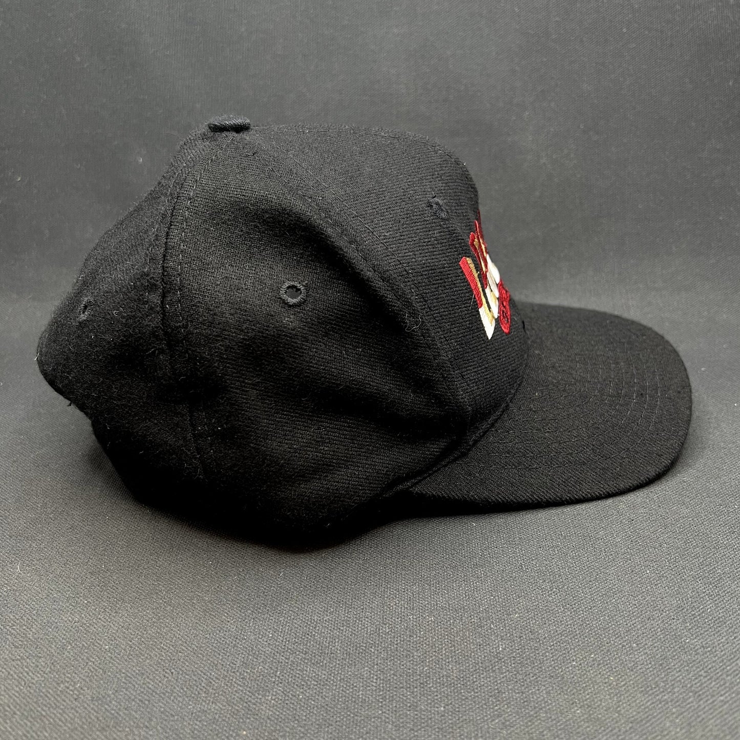 Vintage Legends of Aspen Snapback Hat Black Ski Resort Colorado Cap
