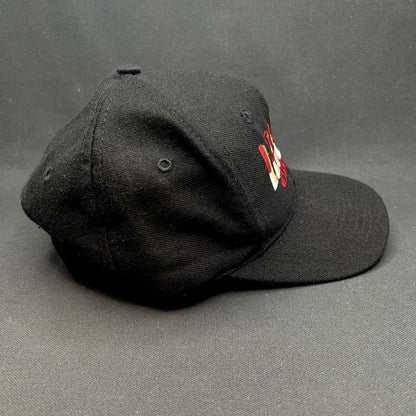 Vintage Legends of Aspen Snapback Hat Black Ski Resort Colorado Cap
