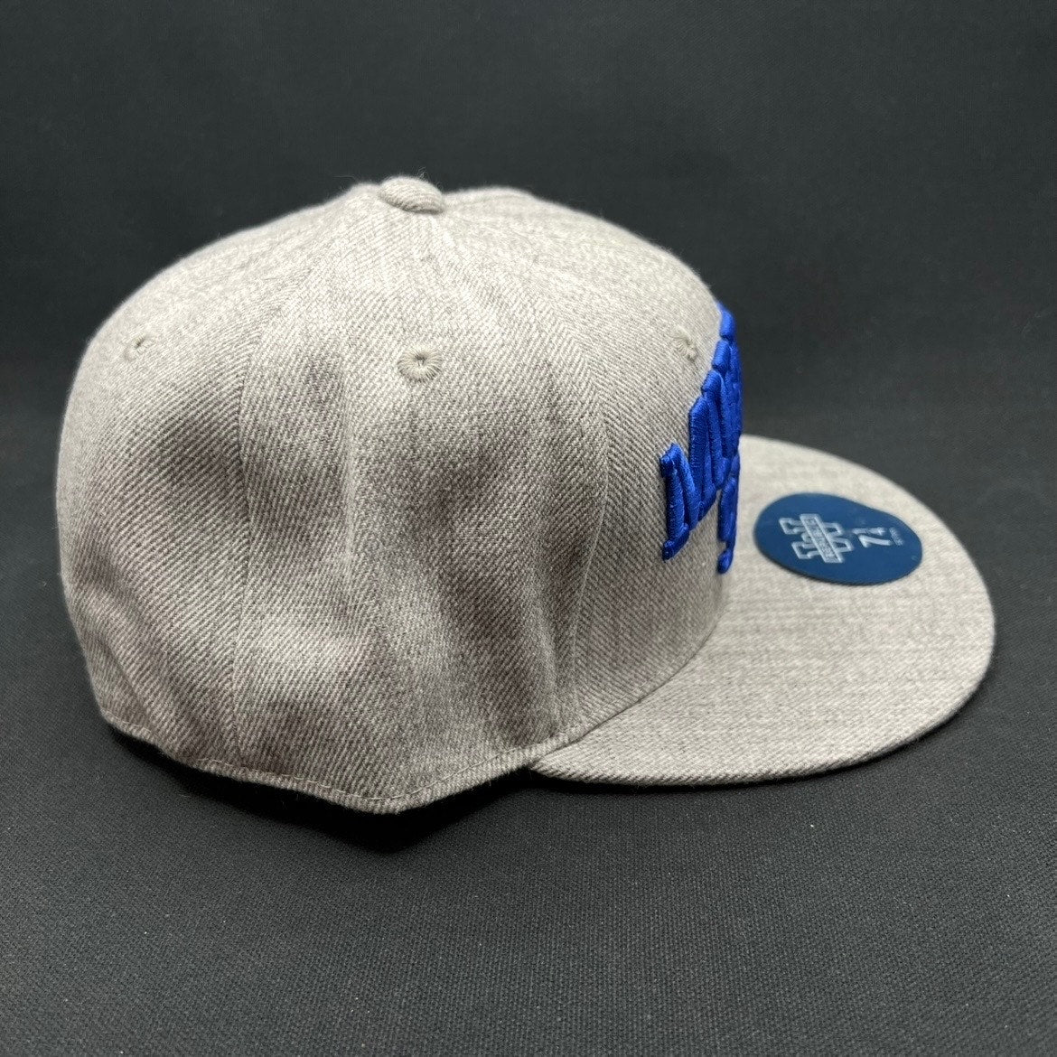 Morehead State Eagles Fitted Hat 7 1/4 Gray Blue W Republic Cap