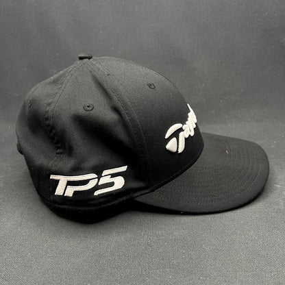 TaylorMade TP5 Golf Snapback Hat Black Adjustable Cap