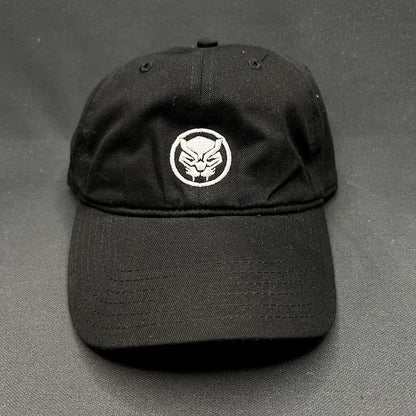 2018 Marvel Black Panther Logo Strapback Hat Movie Promo Cap