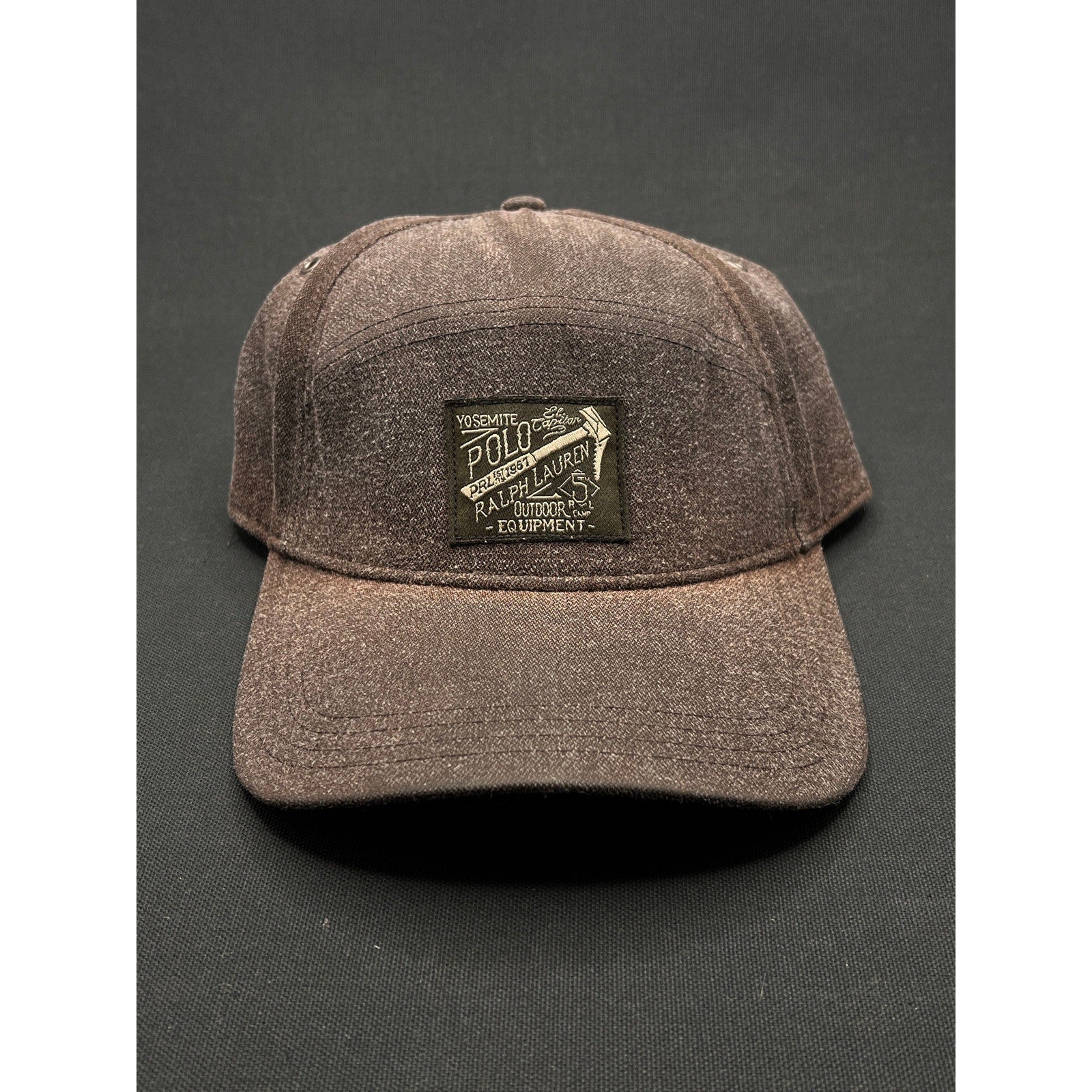 Vintage Polo Ralph Lauren Outdoor Equipment Hat – Sun-Faded Wool Strapback