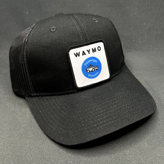 Waymo “Passenger Princess” Trucker Snapback Hat Port Authority Autonomous Car