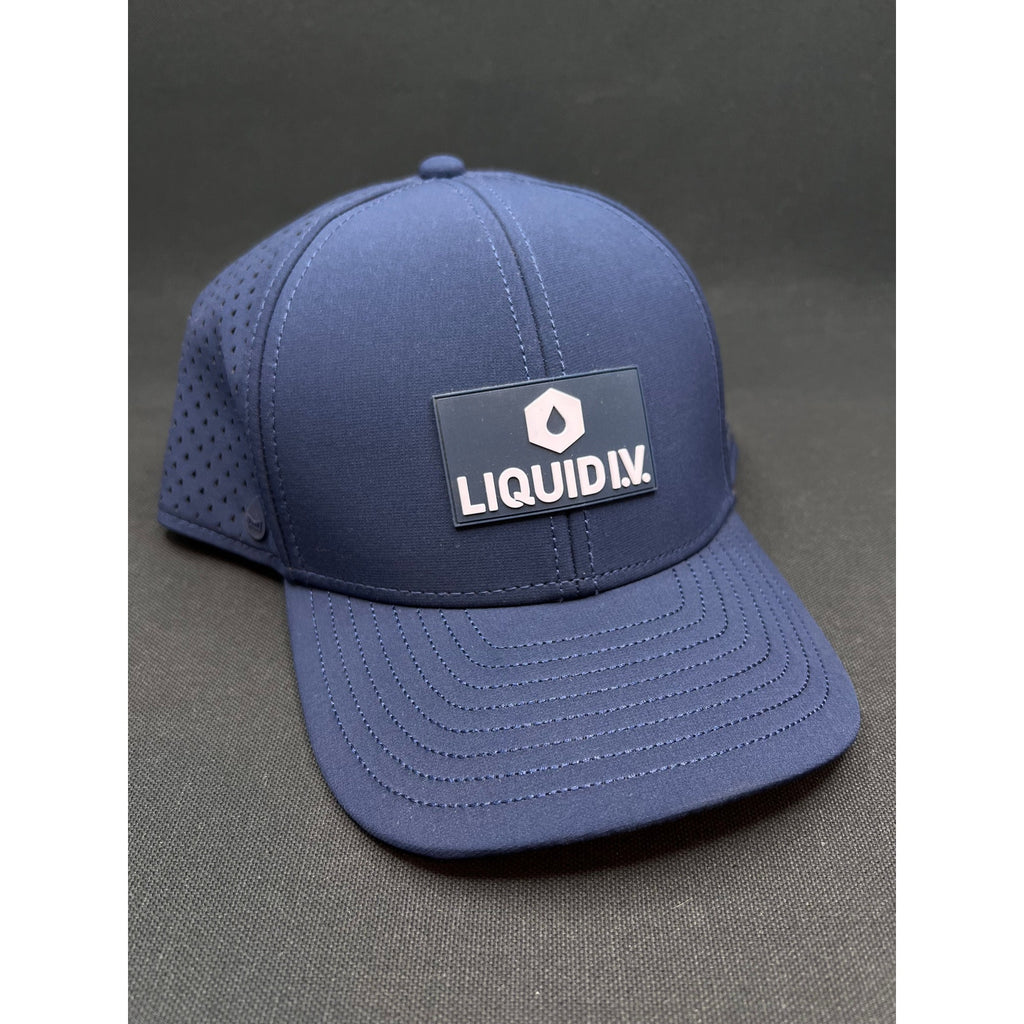 Melin x Liquid I.V. HYDRO A-Game Snapback Hat – Navy – Excellent Condition