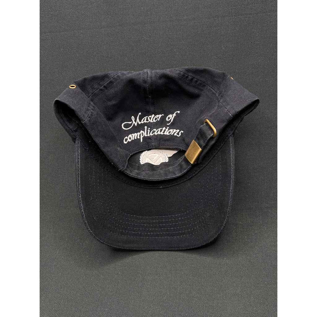 Franck Muller “Master of Complications” Black Strapback Hat