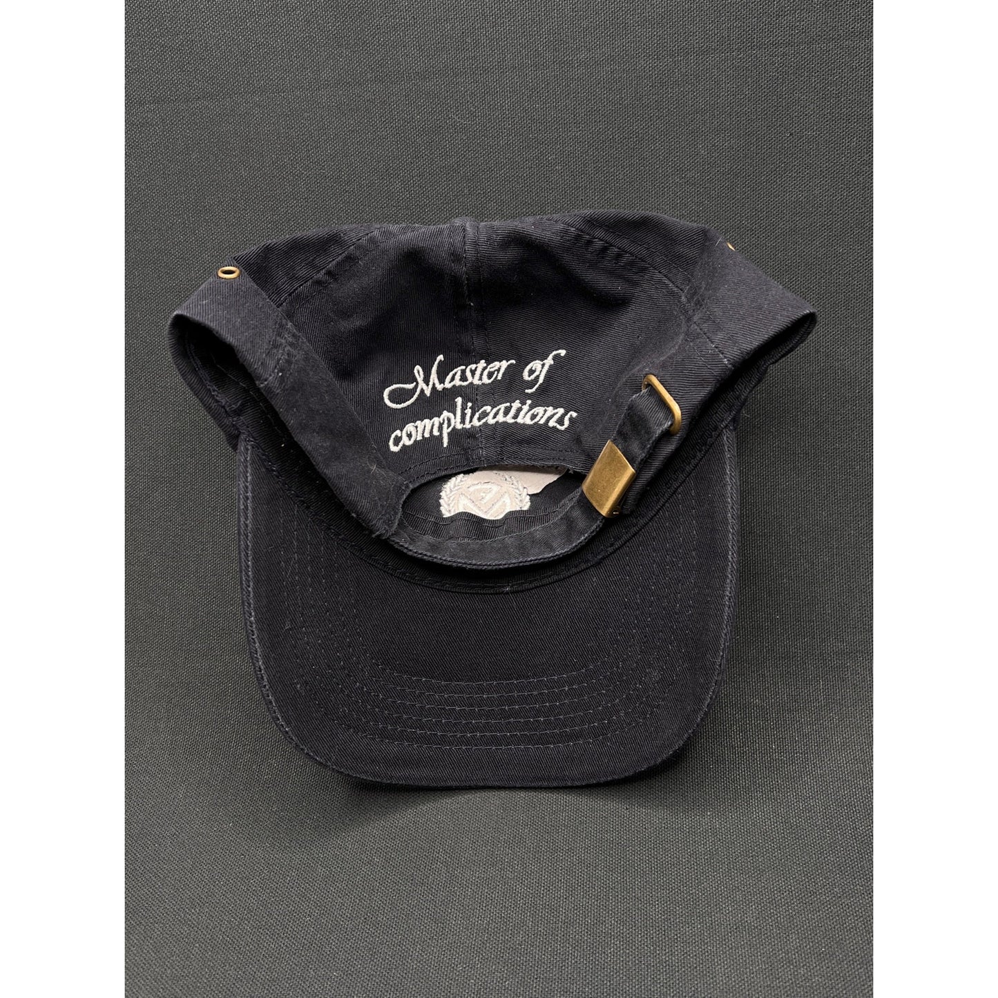 Franck Muller “Master of Complications” Black Strapback Hat