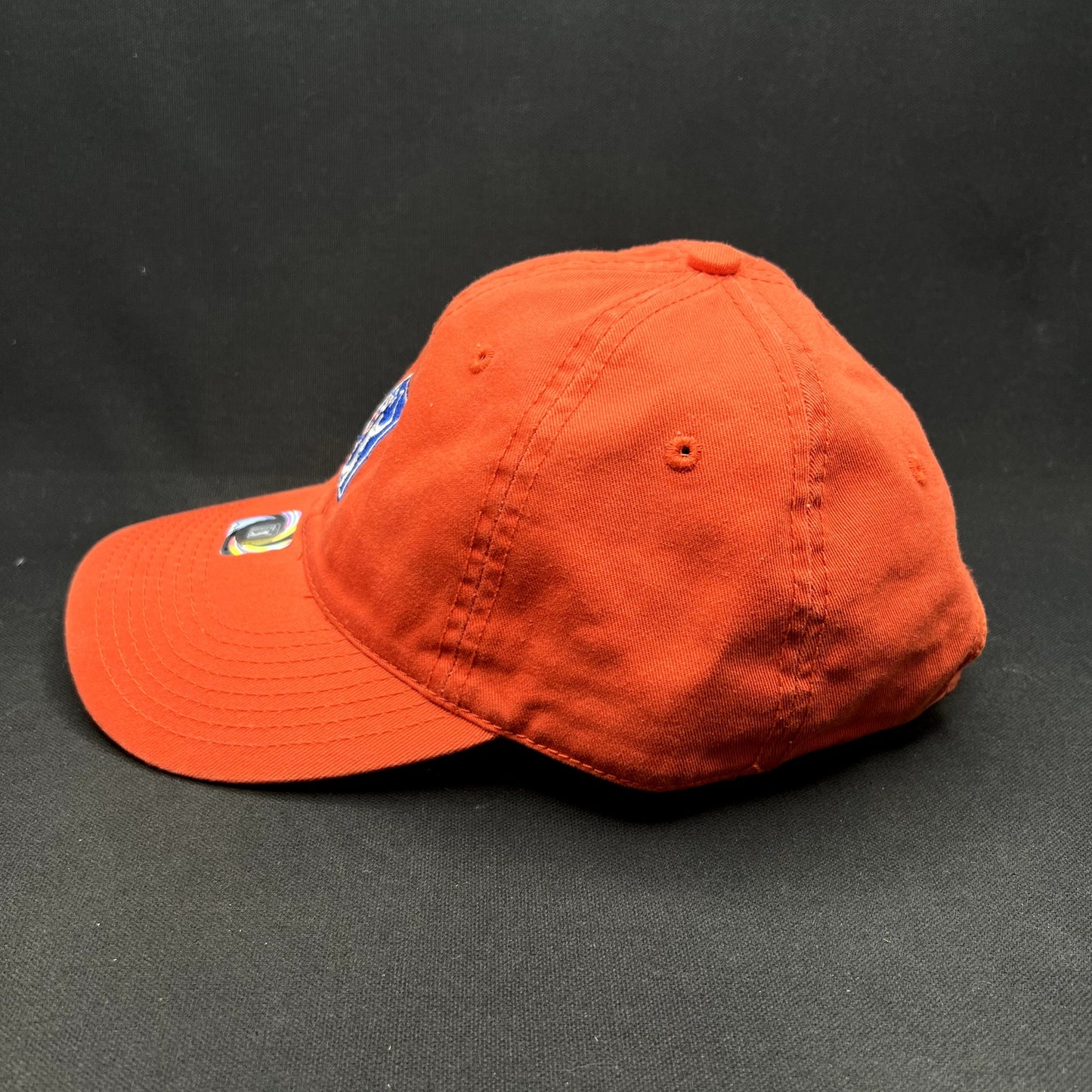 Vintage PGA Tour Logo Strapback Hat Orange The Game Golf Dad Cap Adjustable